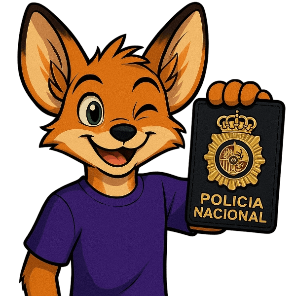Opositor a la policia nacional